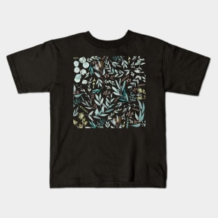 Eucalyptus Leaves Pattern Kids T-Shirt